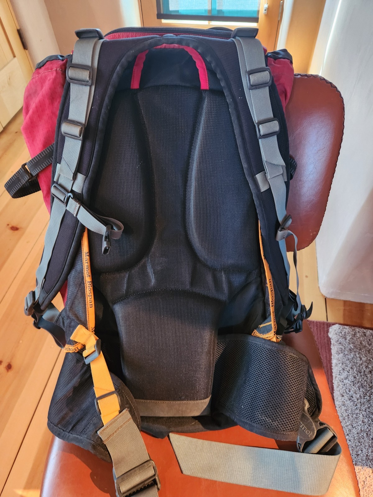 Marmot Eiger 48 Backpack, old model, red, men's medium 2