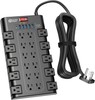 Power Strip Surge Protector 22 Outlets 6 USB Ports 1875W Extension Cord 6.5FT gallery