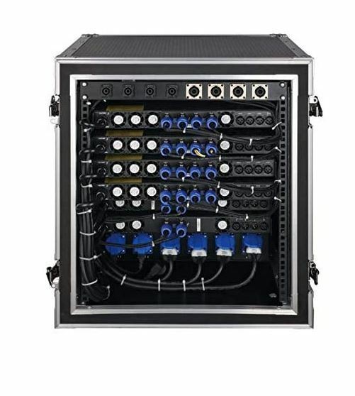 CVR D-2004 Series Professional Power Amplifier 1 Space 2000 Watts x4 at 8Ω BLACK gallery