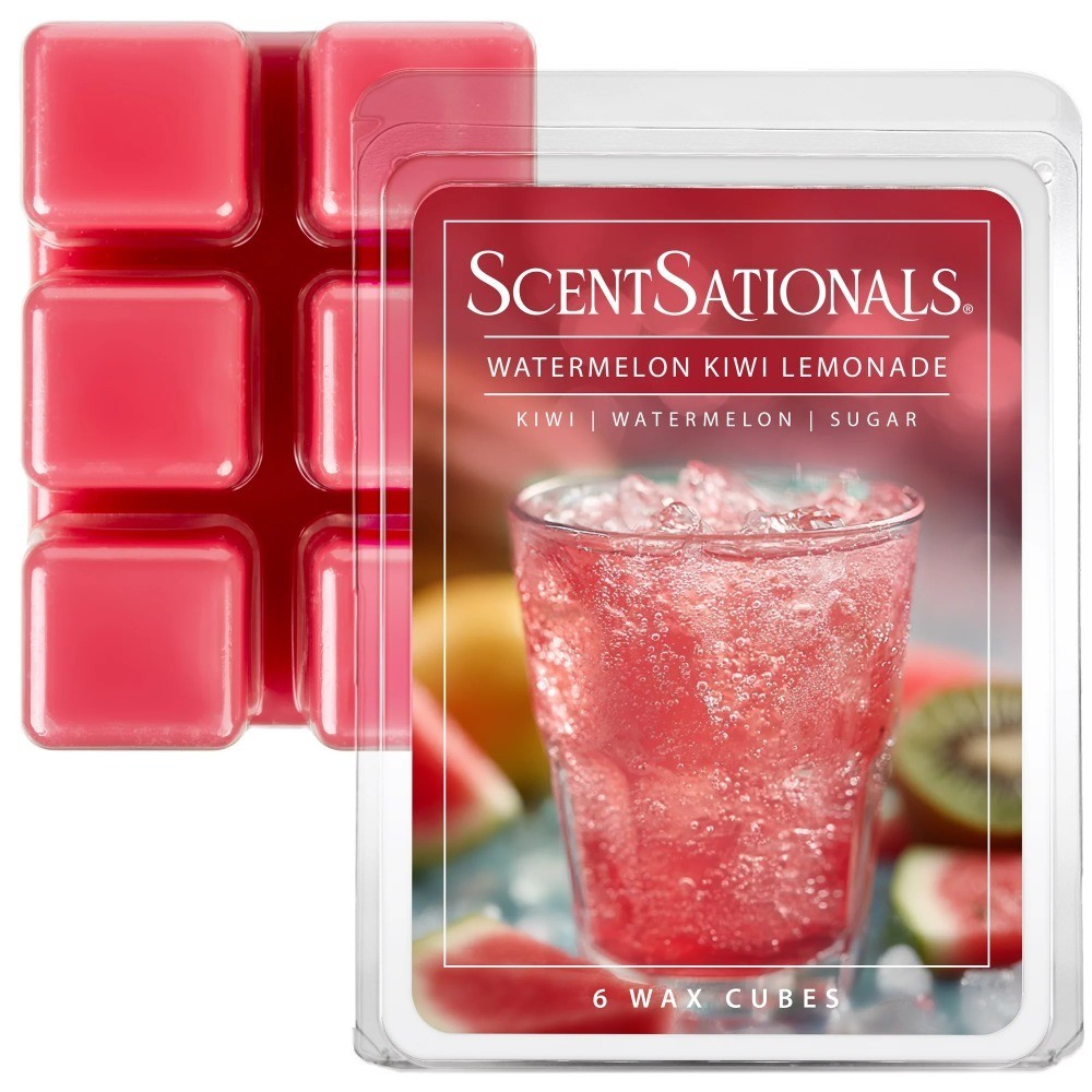 Watermelon Kiwi Lemonade Scented Wax Melts 2-Pack 2.5 oz Fragrance Wax Cubes gallery