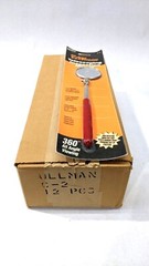 Ullman C-2 Telescoping Inspection Mirror 2-1/4″ Diameter 10-14″ Length BOX OF 12