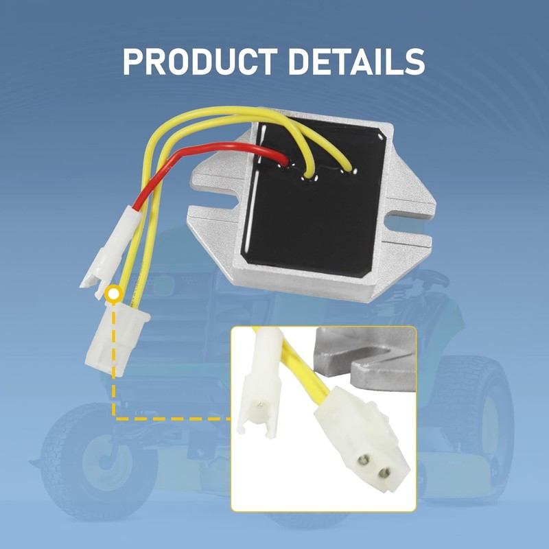 Voltage Regulator for BRIGGS STRATTON 845907 18-24HP engines John Deere L120 gallery