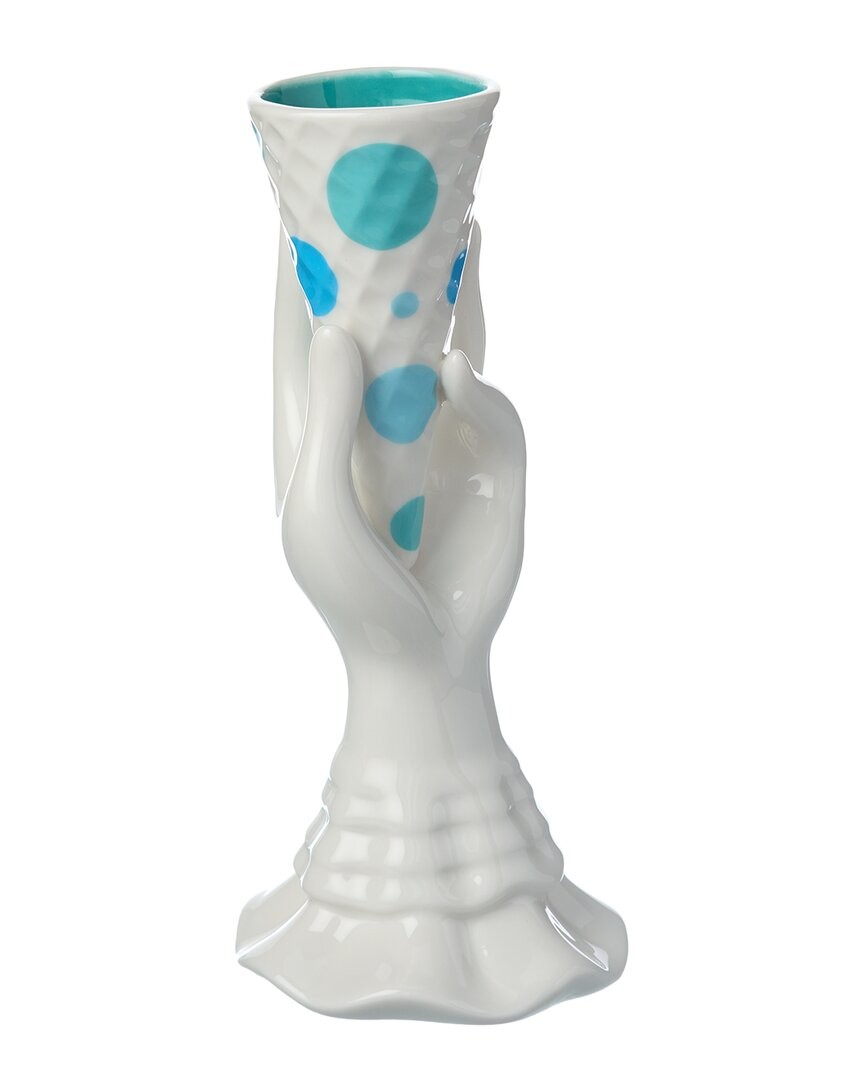 Jonathan Adler L'pop I-Scream Vase - Limited Edition White gallery