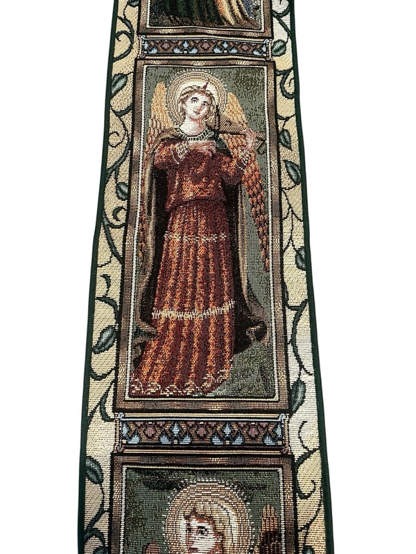 Angelic Concerto Tapestry Bell Pull Wall Hanging Decor Religious 40”x6.25” gallery