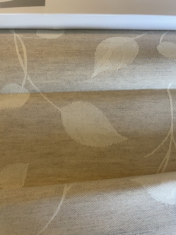 Ekelund Swedish Table Runner Linen & Cotton Beige Ivory Floral 14”x 56” NEW gallery