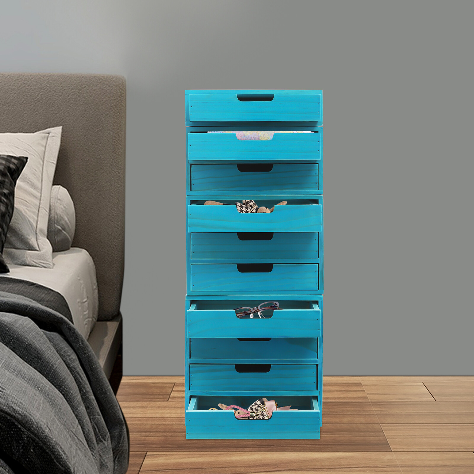 Office Cabinet 4 Drawer Storage Cabinet Storage Organization Bedroom Stackable gallery