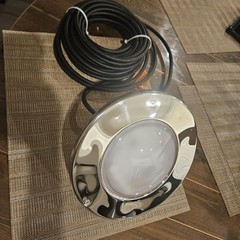 J&J Electronics Pure White LED Pool Light 120V LPL-F3W-120-50-P