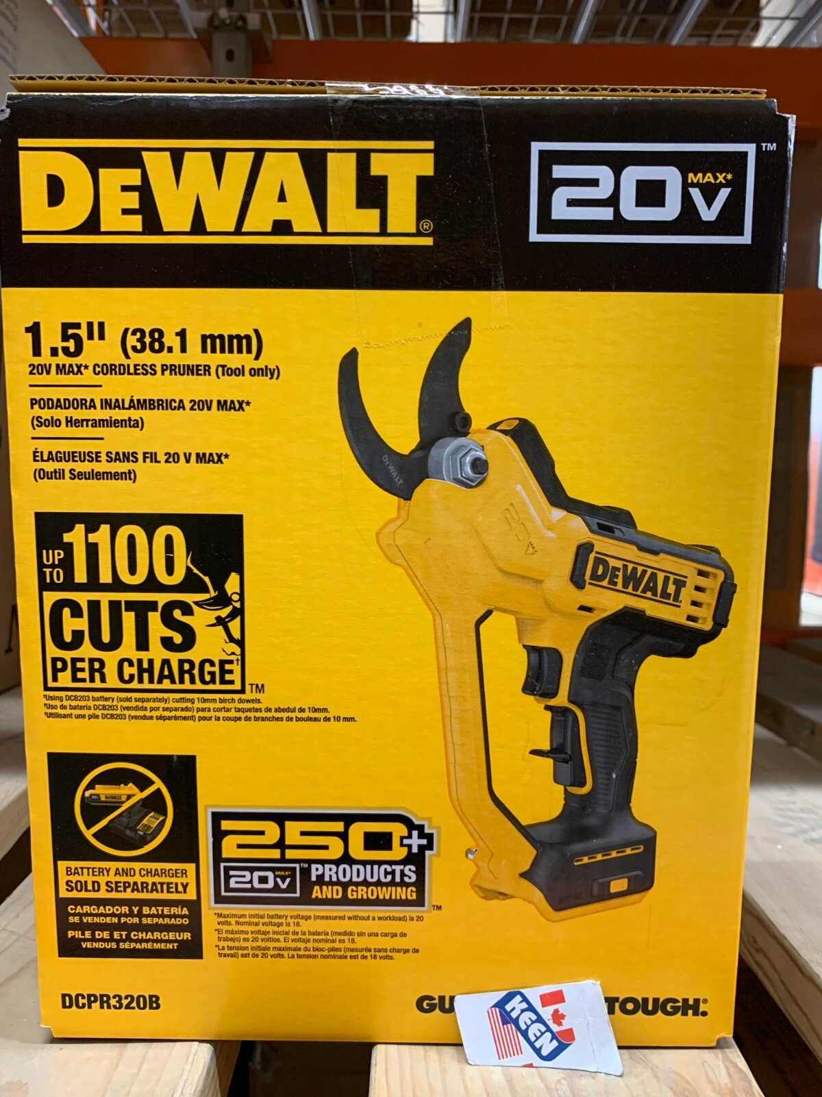 DEWALT CANDADA 20V MAX Li-Ion Cordless Hand Pruner (Tool-Only) gallery