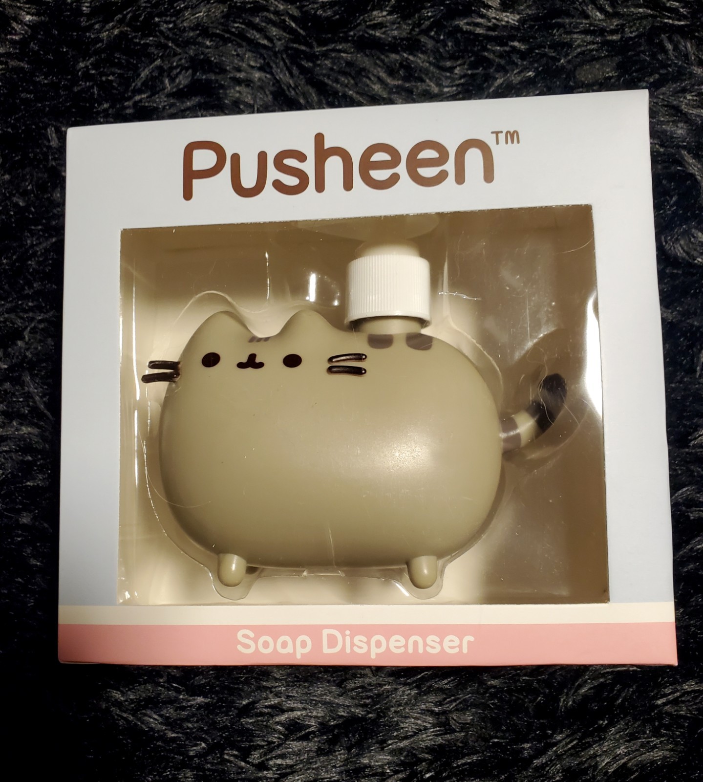 Pusheen Cat 2018 Box Exclusive - Soap Lotion Dispenser & Toothbrush. Brand New! gallery