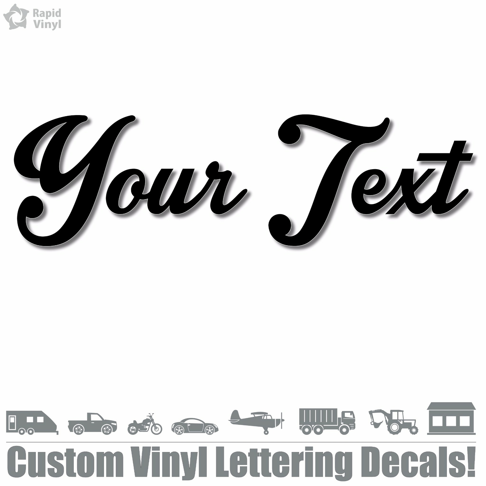 Custom Text Vinyl Decal Sticker Car Window Bumper Letters Numbers Lettering Name gallery