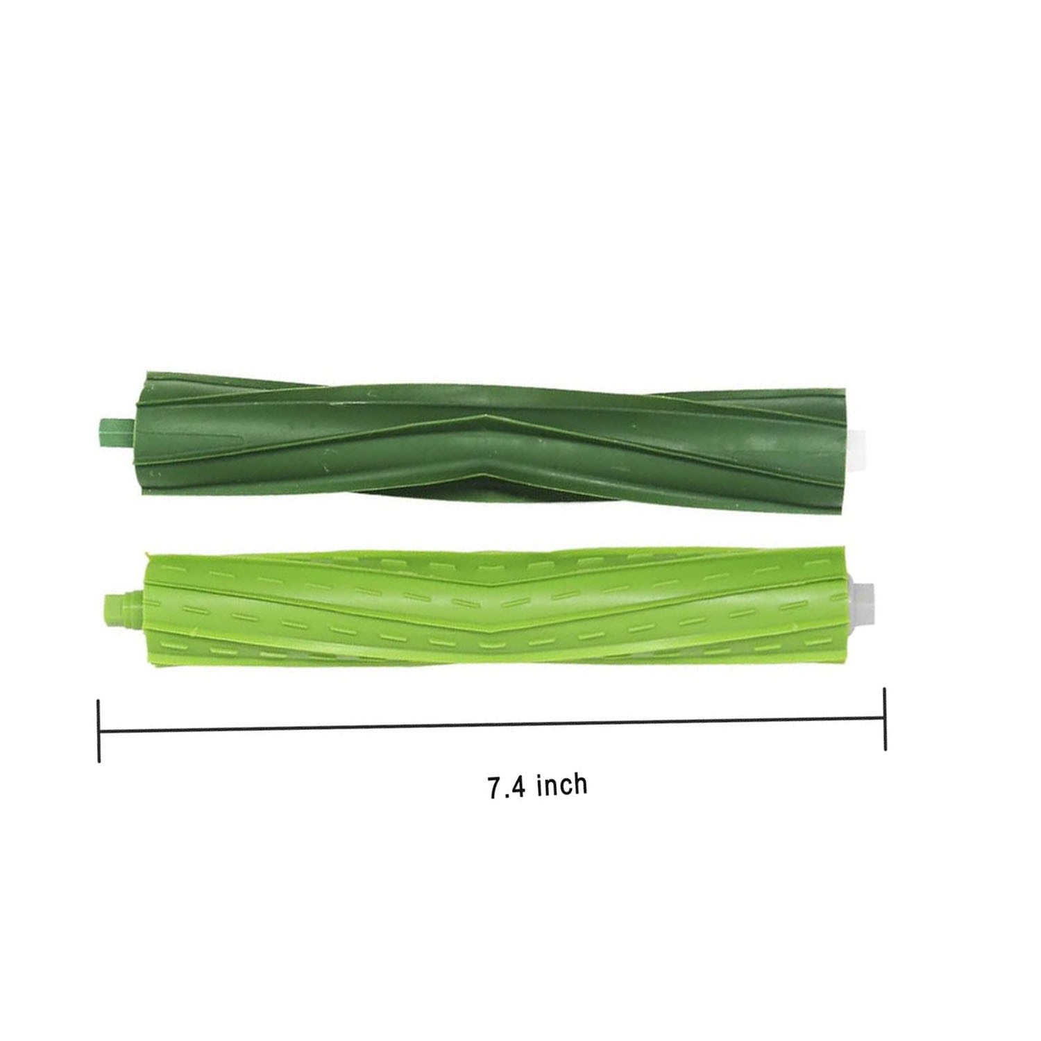 Dual Multi Surface Rubber Brush Rollers for iRobot Roomba e i j Series 2 Set gallery