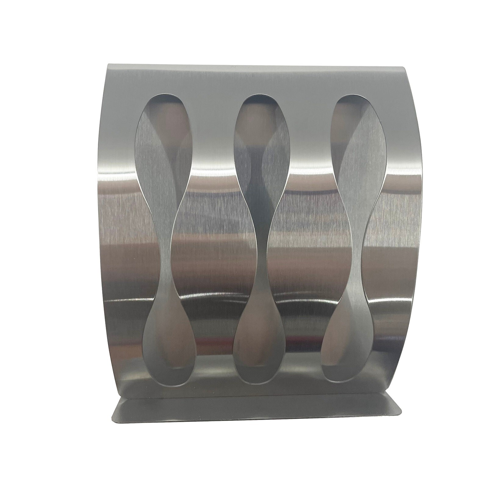 Toothbrush Holder Toothpaste Dispenser Stainless Steel Wall Mount Stand 3 Hole gallery