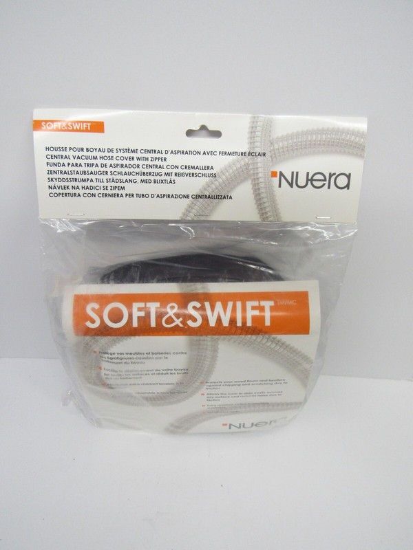 NuEra Soft & Swift Central Vacuum Hose Cover w/ Zipper 30ft Long gallery