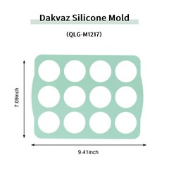 5pcs Cookie Wafer Stencil Silicone Mold Cracker,Crispy Baking Shaper 3 Shapes