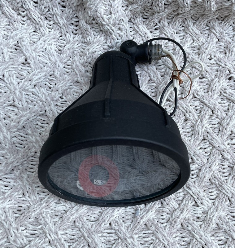 Adjusta-Post Lighting | 150W PAR38 Die-Cast Uplight | Black | Model 14B1-BK gallery