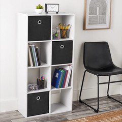 White 8-Cube Modular Storage Unit Mainstays