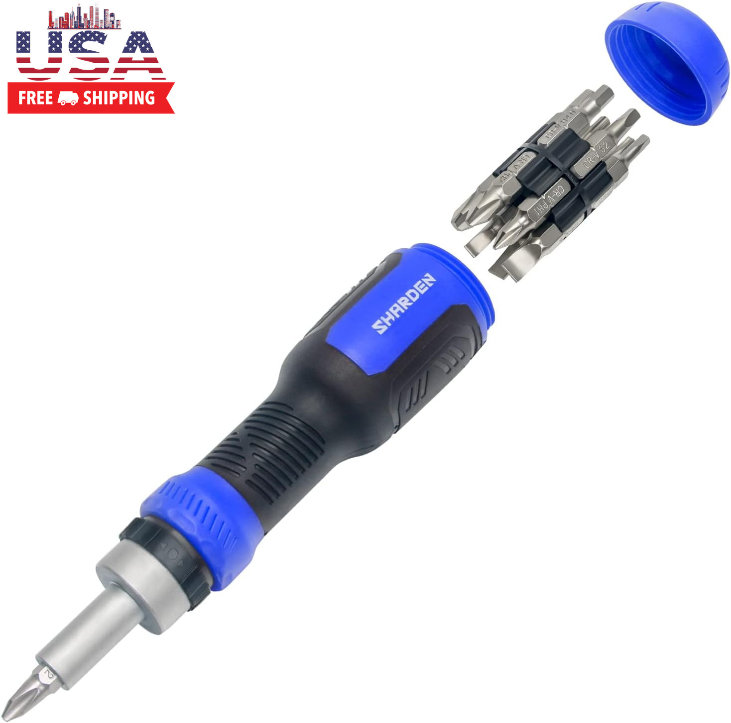 Ratcheting Screwdriver 13-In-1 Ratchet Screwdriver Set Multi Bit Screw Driver Al gallery