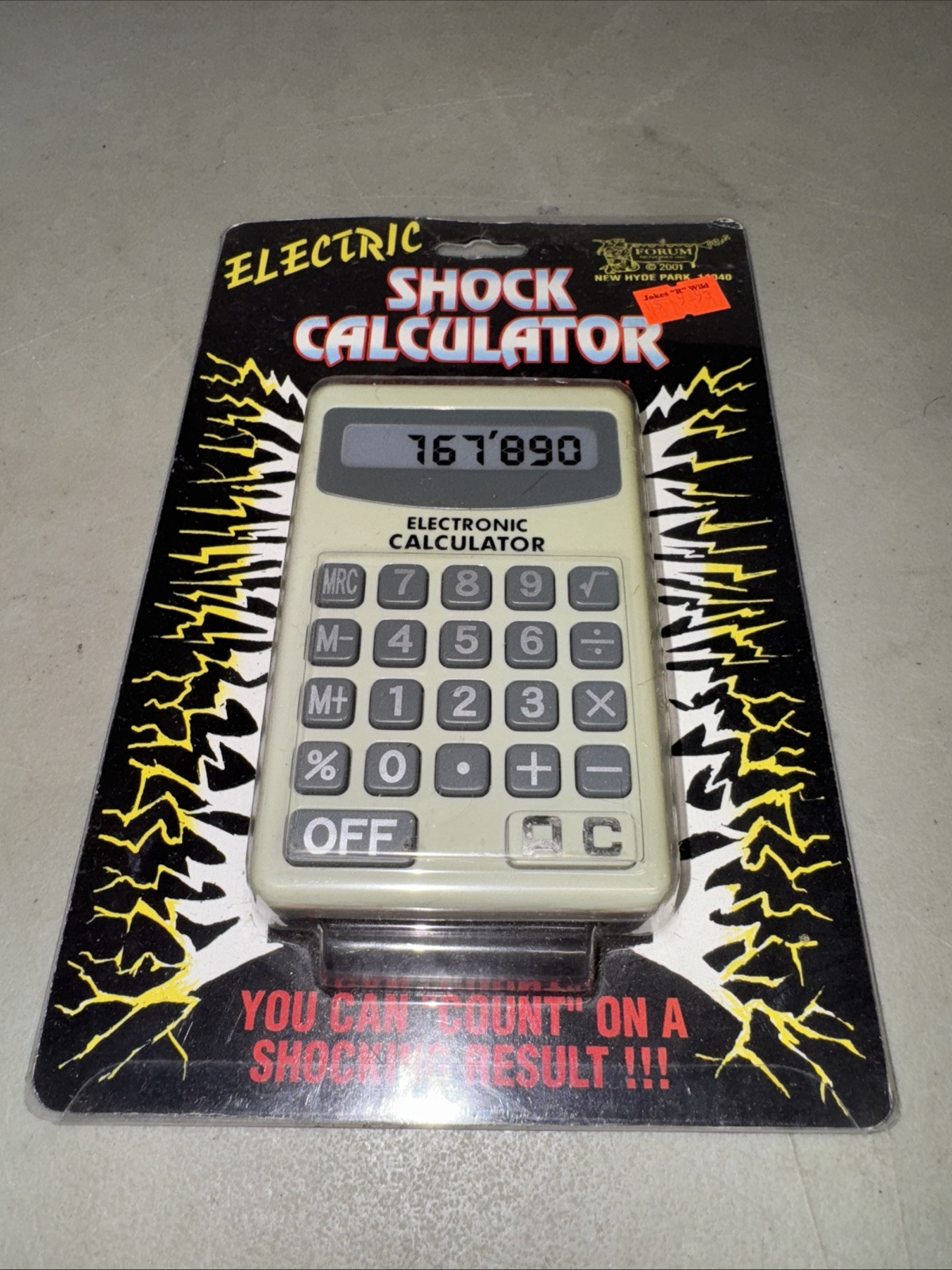Forum Novelties Inc Electric Shock Calculator Novelty Gag Prank Trick Funny Toy gallery
