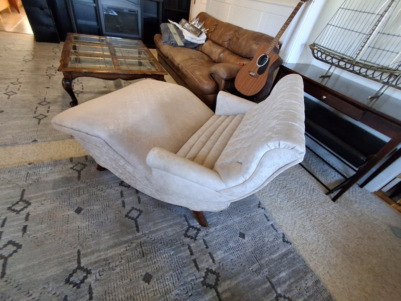 MCM Pristine Condition CONTOUR "The Cimberly" CUDDLER WITH CANVAS MAT. gallery