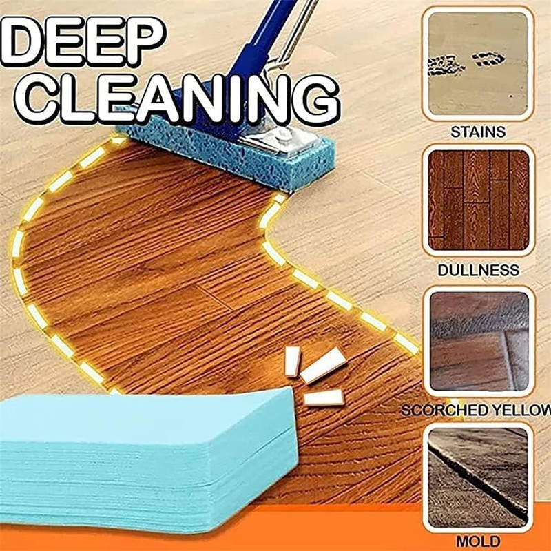 100pcs Multi-Surface Floor Cleaning Sheets Multiple Effect Floor Cleaner Wipes gallery