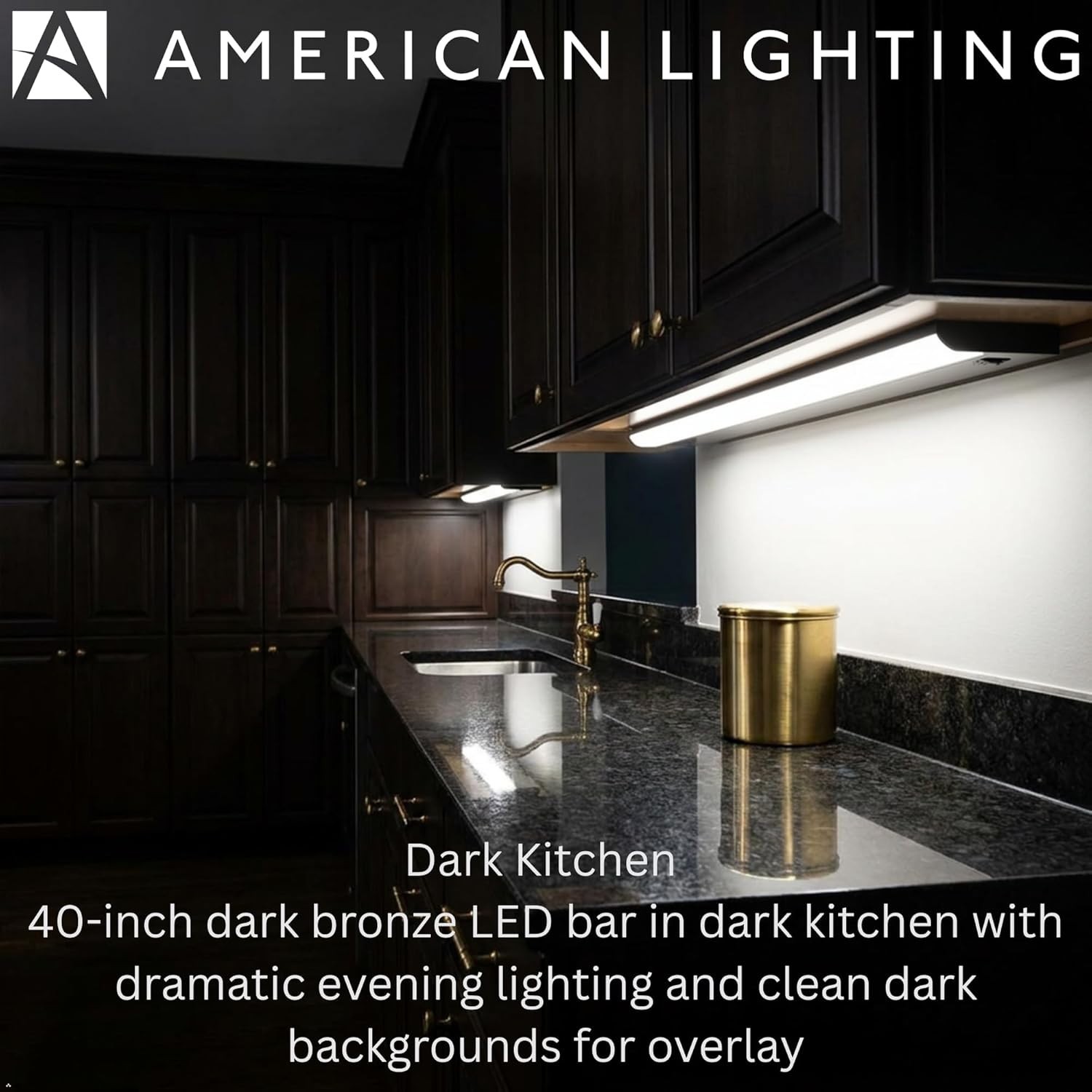 American Lighting LUC2-40-30-DB - 40" Contrax 2 LED Undercabinet Light - 3000K gallery