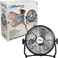 PAMI High Velocity Fan | Adjustable 3 Speed Metal Floor Fan for Home and Office