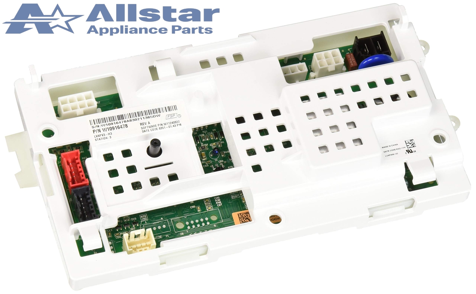Whirlpool Washing Machine Main Control Board W11116590 gallery
