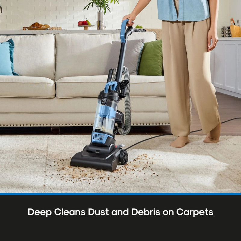 Mainstays Upright Vacuum Cleaner Lightweight Bagless Corded Carpet Floor Cleaner gallery