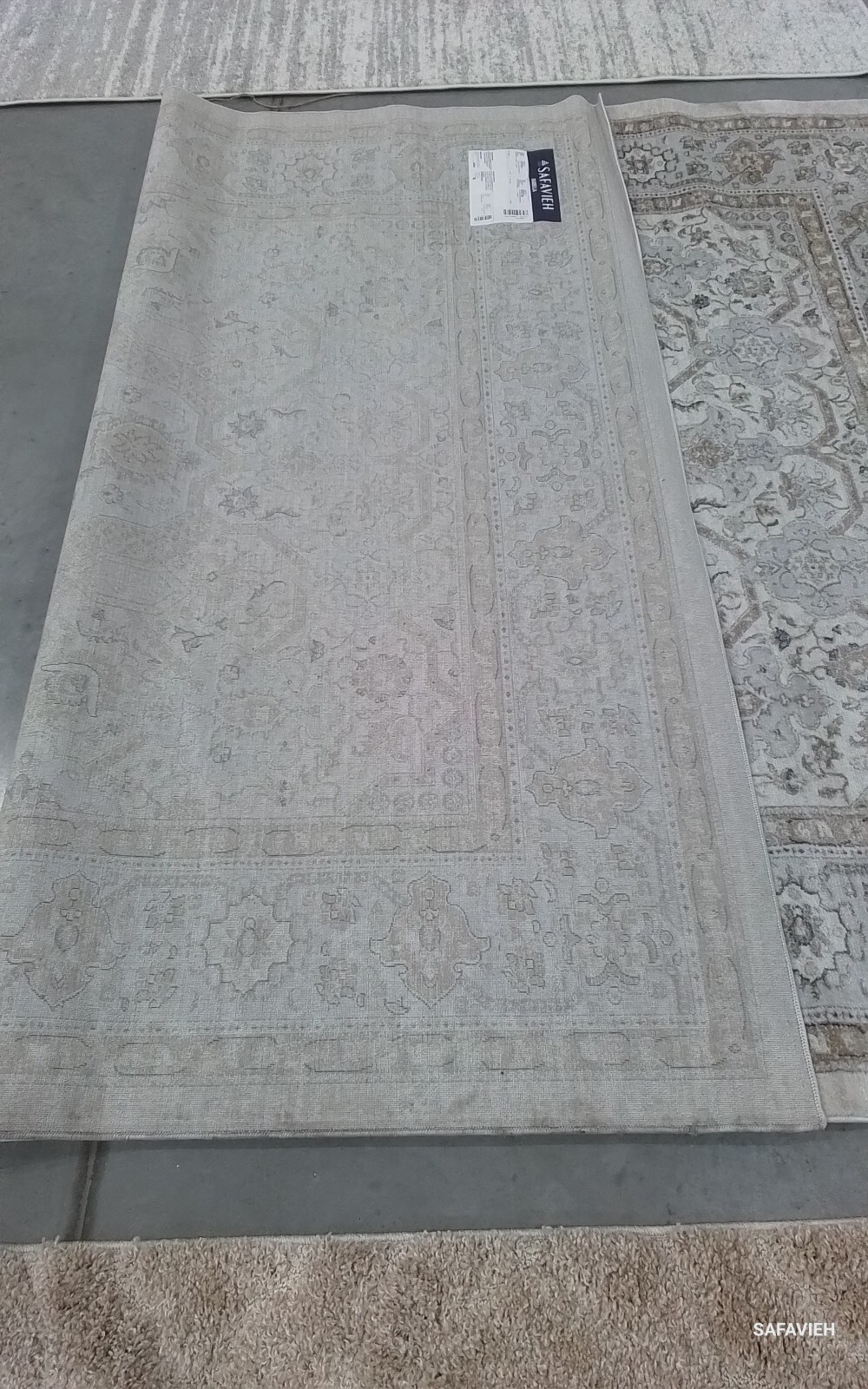 CREAM / BEIGE 6'-7" x 9'-0" Back Stain Rug, Reduced Price 1172769543 ISA916B-7 gallery