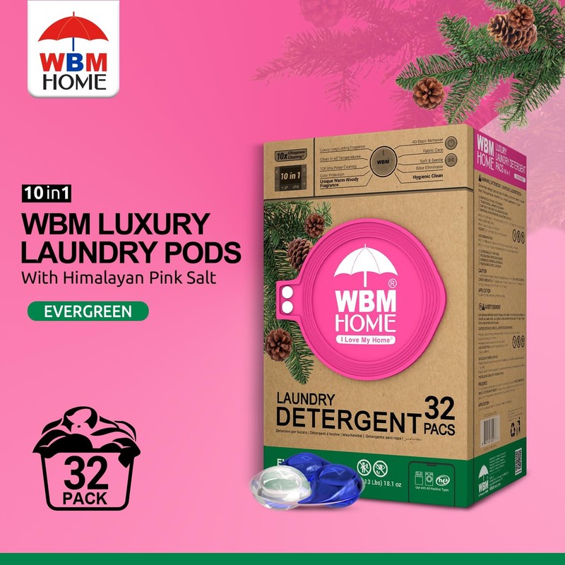32-Pack Laundry Recyclable Packaging Green for Eco Detergent Pods gallery