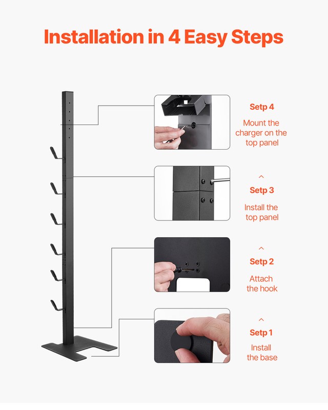 VEVOR Vacuum Stand for Dyson Multi-Models Stable Storage Bracket Holder gallery