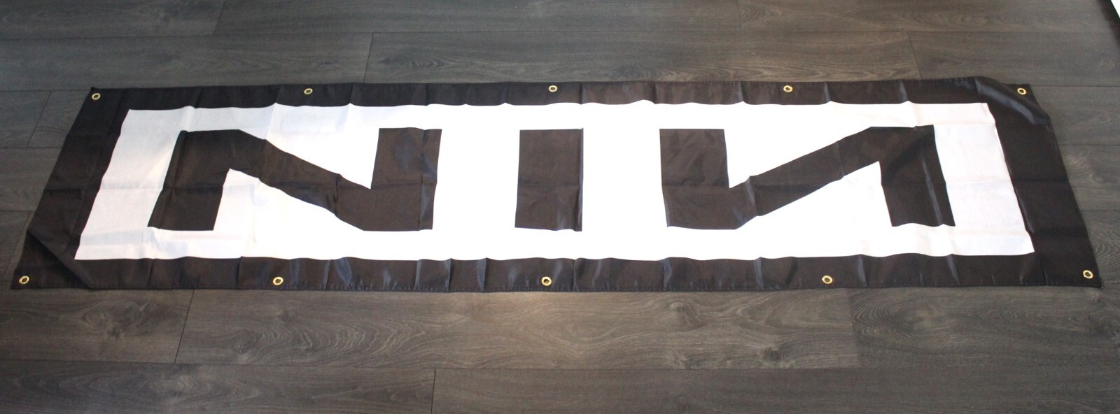 Nine Inch Nails NIN Banner Black Flag Big 2x8 feet Rock Band Trent Reznor CD gallery