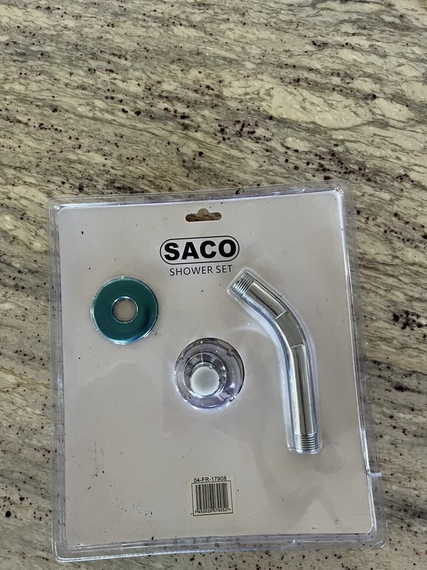 shower set SACO Round, Easy To Install, Silver gallery