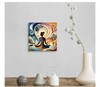 Meditative Abstract Art Canvas Print | 10x10 Gallery Wrap gallery