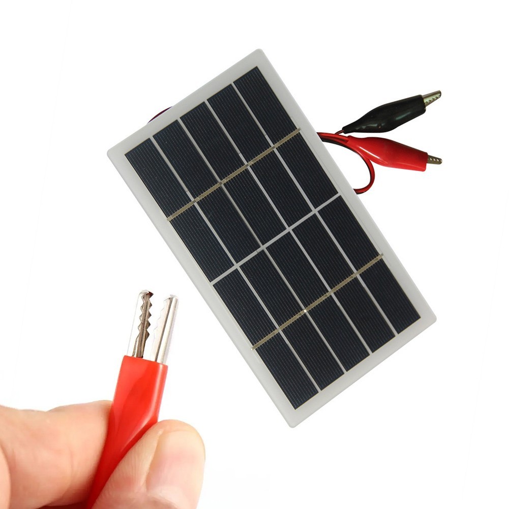 3.7V Battery Support 2W Solar Charger For Camping 500mA Short-circuit Current gallery