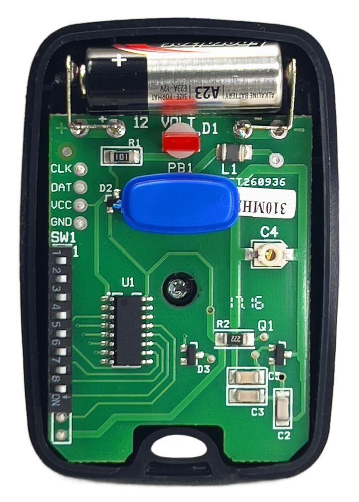 Digi-Code DC-MT 310MHz 8-Dip Switch Delta 3 Compatible Keychain Remote Control gallery