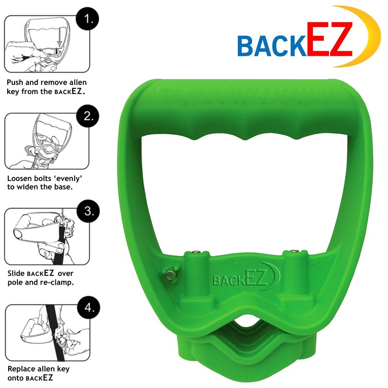 Ergonomic Tool Handle Attachment for Shovels LaborSaving Upgrade Green gallery