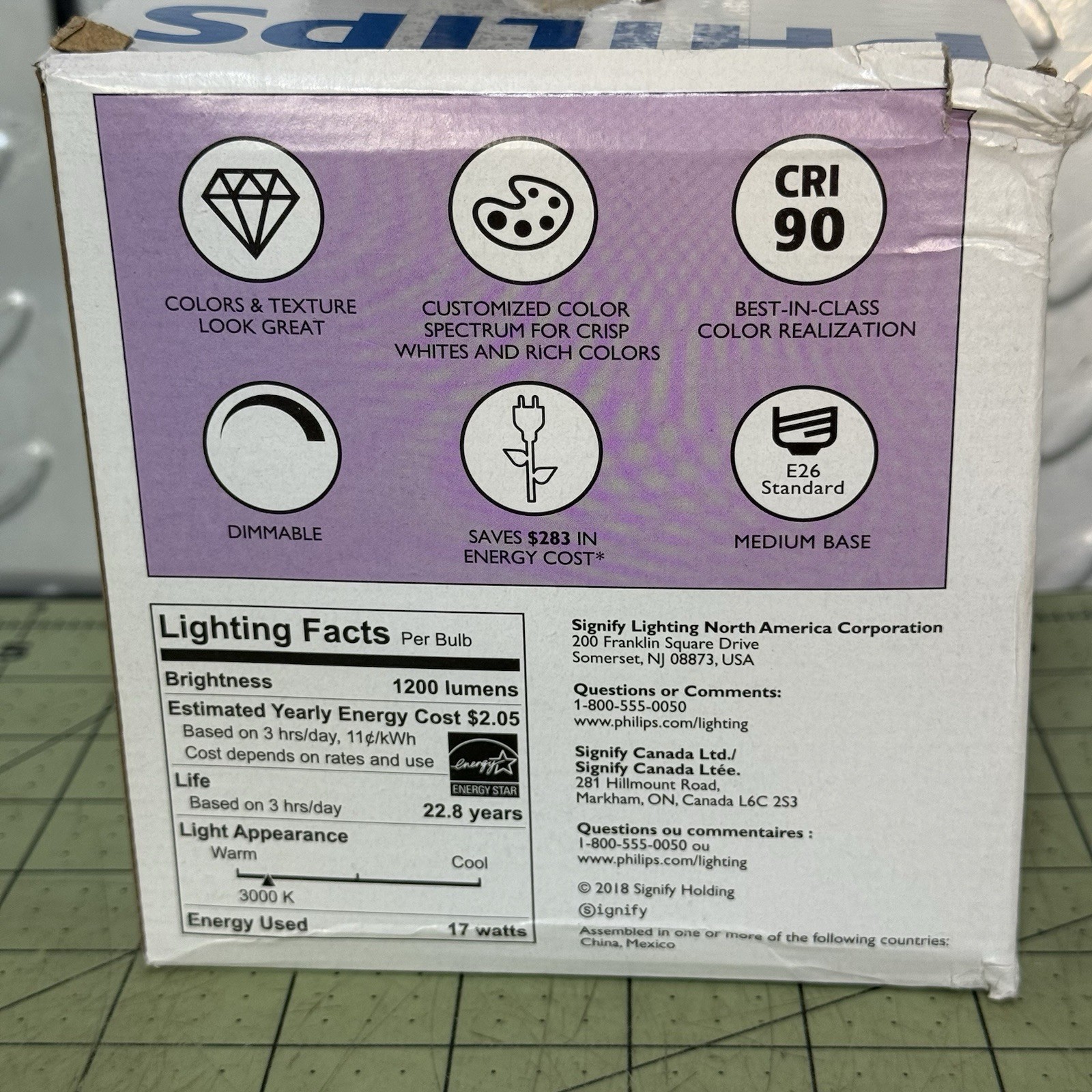 Philips Dimmable PAR38 Flood 17W LED ExpertColor 25° 1200Lm Bright White Qty-1 gallery