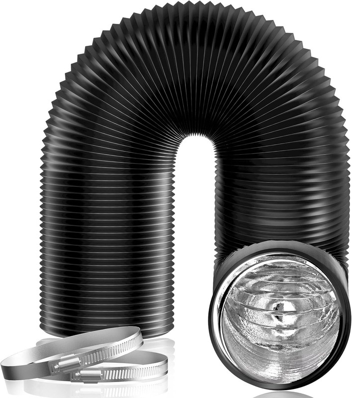 Flexible 3 Inch Vent Hose 16 FT Long for Exhaust and Heating Cooling Systems gallery