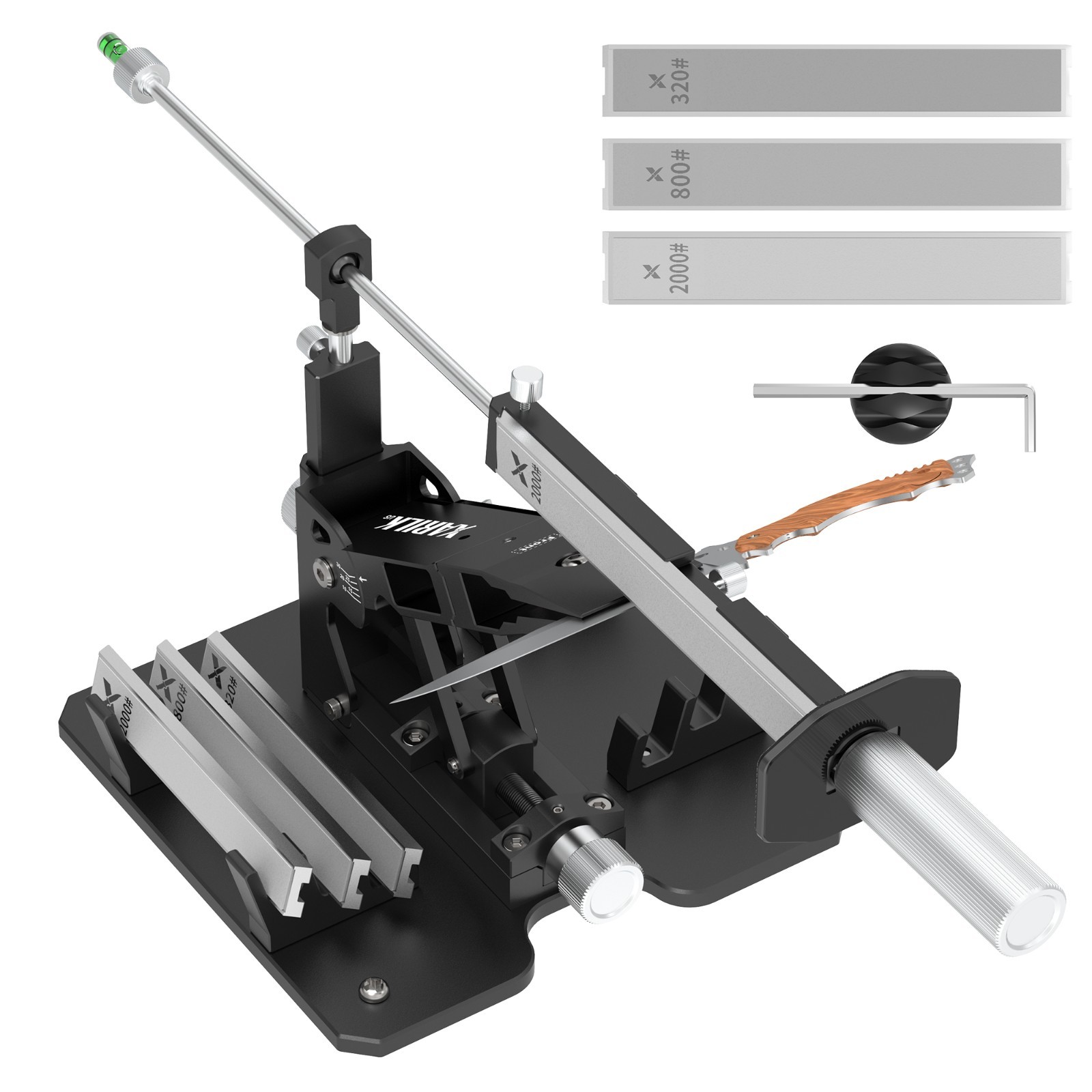 Upgraded XARILK Professional Knife Sharpening System GEN2,Knife Sharpener Tool gallery