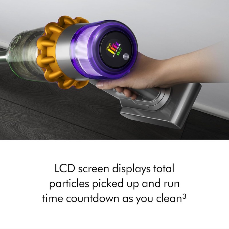 Dyson V15 Detect Extra Renewed Vacuum - Detect, LCD, 60min gallery
