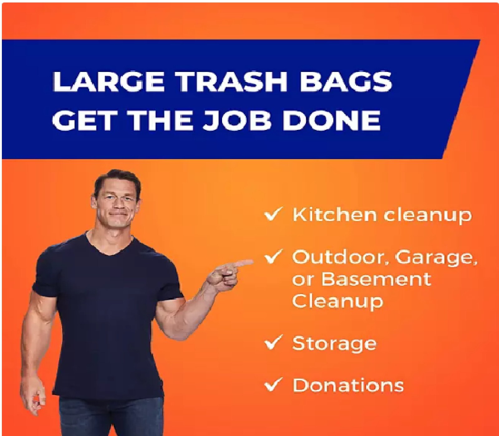 Hefty Ultra Strong Drawstring Trash Bags, Unscented 33 gal., 90 ct. gallery