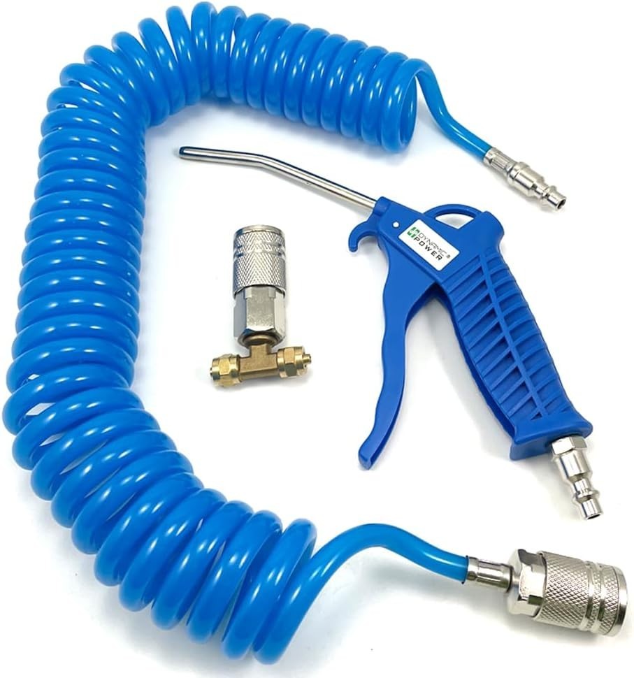 Heavy Duty Air Duster Gun Kit, High Flow Blow Gun with 120mm Steel Nozzle gallery