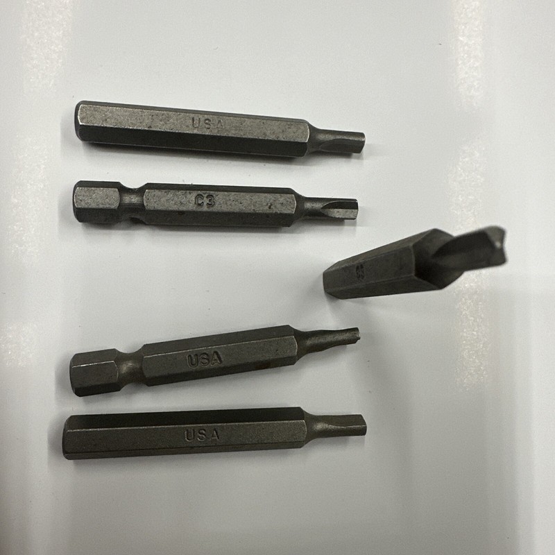 5/32" Clutch Screwdriver 2" Insert Bit (Lot of 5) gallery