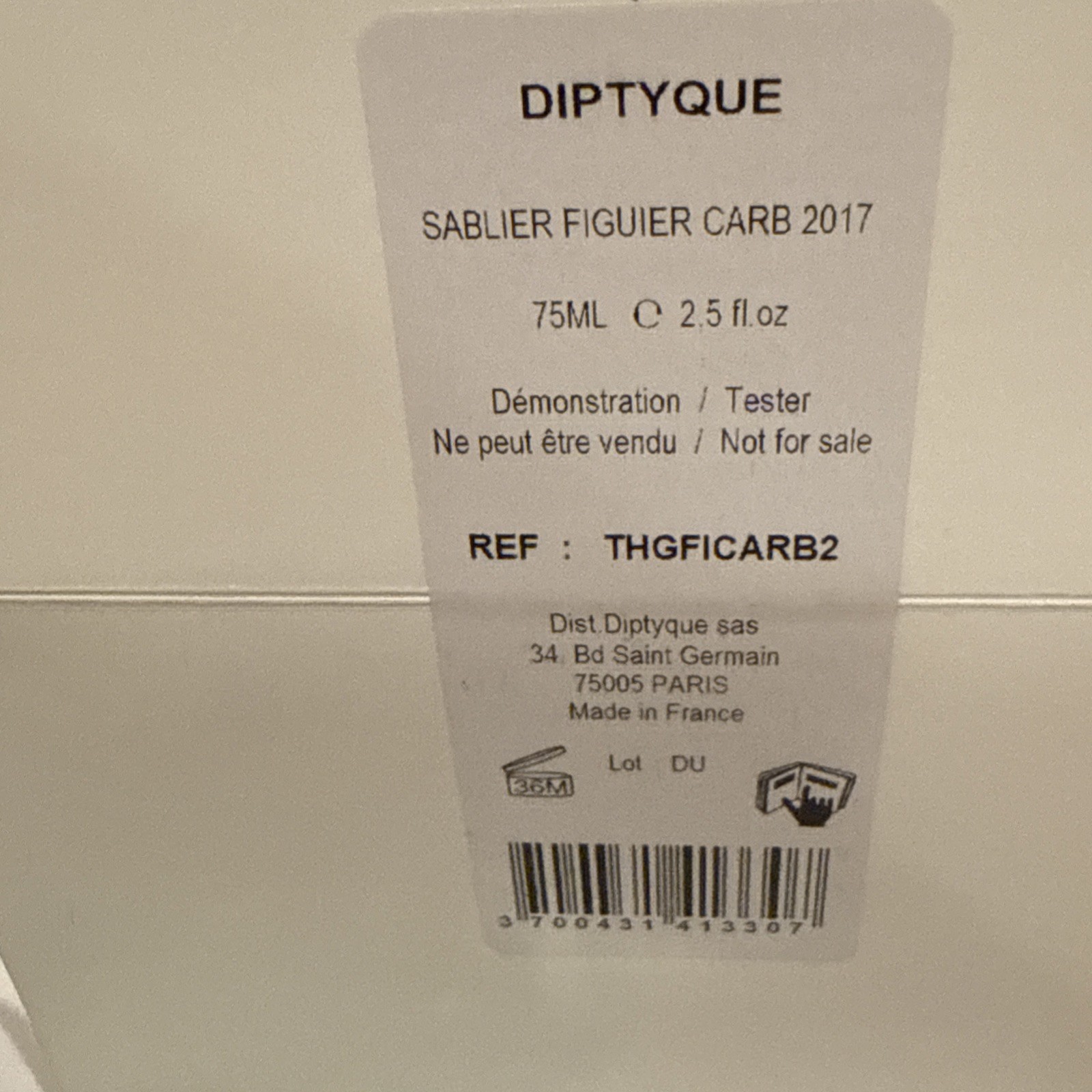 DIPTYQUE Tubereuse Sablier Figuier Diffuser 75ml 2.5 Fl Oz New In Box gallery
