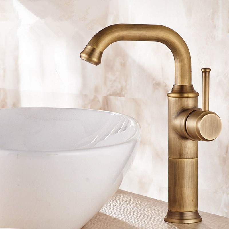 Bathroom Faucet Single Handle Vessel Sink Faucet One Hole Lavatory Mixer Tap gallery
