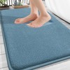 OLANLY Thick Memory Foam Bath Mat Rug 30x18, Extra Soft 30" X 18", Airy Blue gallery