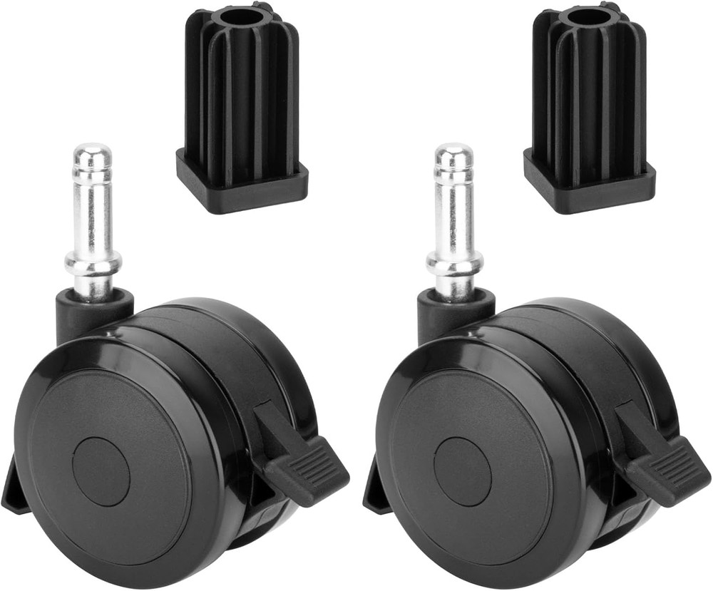 70360 Locking Caster Wheels w Insert for Weber Genesis 300 Grill 310 320 330 420