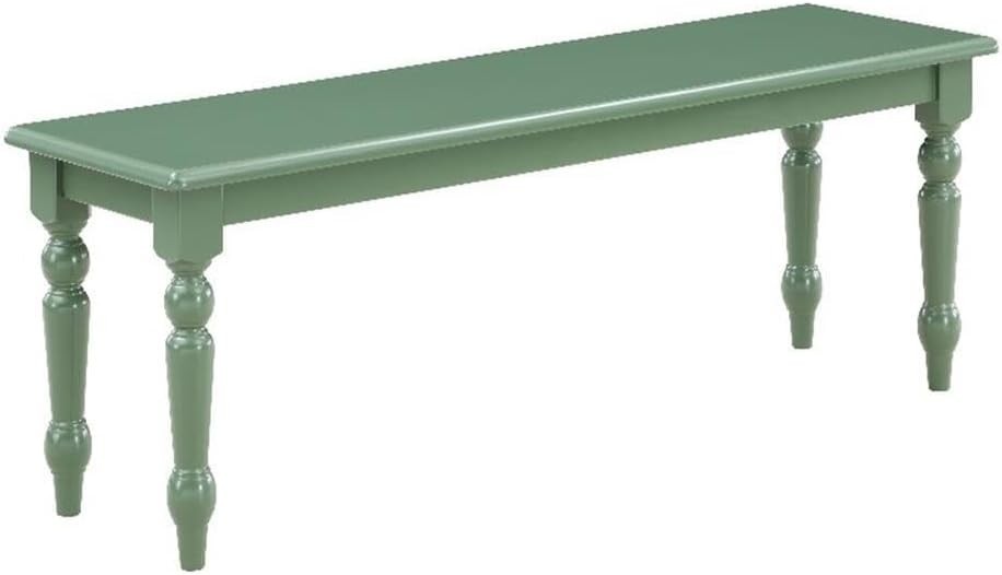 Windsor Backless Dining Bench - Equistian Green gallery