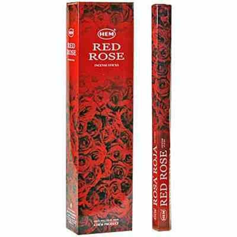 Hem 16" Jumbo Sticks - 10 Stick Pack - Red Rose gallery